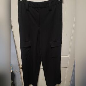 DKNY Black Cargo Pants size 10.